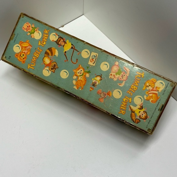 Vintage 1971 Fisher-Price Tumble Tower game - Picture 8 of 12